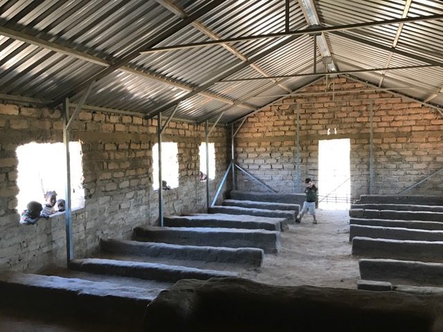 One Day Church construction in rural Africa
